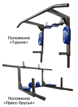 Турник пресс - брусья